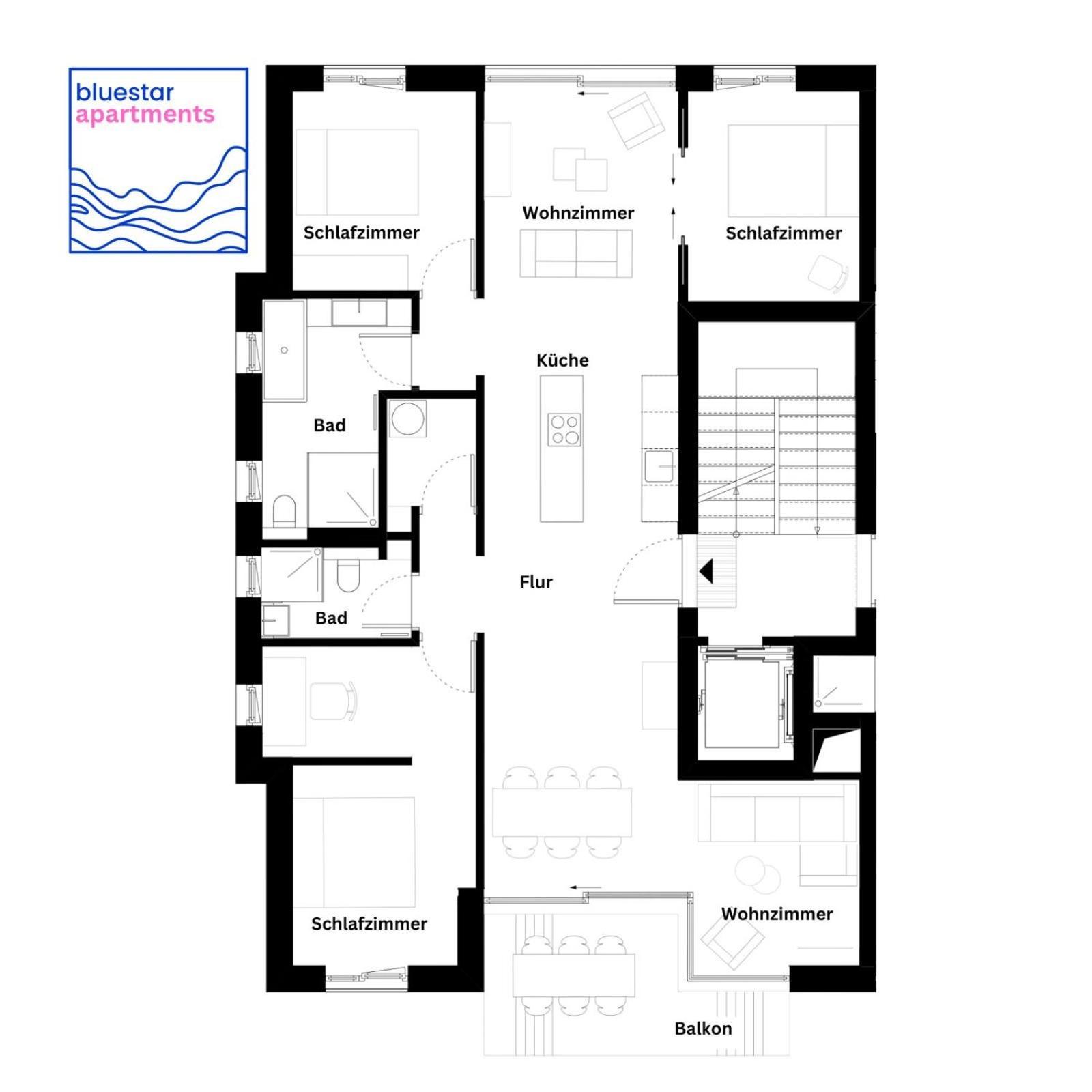 Bluestar Apartments Am Storkower See Inkl Badesteg Und Gartensauna Storkow  Exterior photo